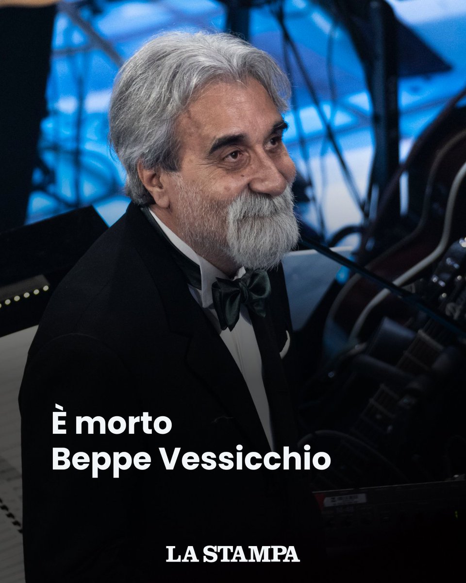 LaStampa's tweet image. Se c&apos;è una frase che resterà nella memoria collettiva degli italiani, è quella che annunciava: &quot;Dirige l&apos;orchestra il maestro Beppe Vessicchio&quot;. Bastava quella frase, un applauso, un cenno di bacchetta, e tutto sembrava al suo posto, l&apos;orchestra, il cantante, il pubblico. Il…