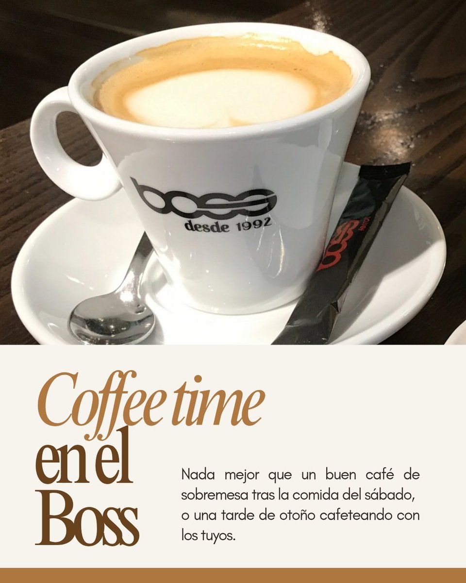 Bossferrol's tweet photo. Coffee time en Boss, el mejor momento para disfrutar del sabor y aroma de nuestro café selección 

#coffeelovers #esteiro #tardeoferrol #ferrol https://t.co/na51tWrYMk