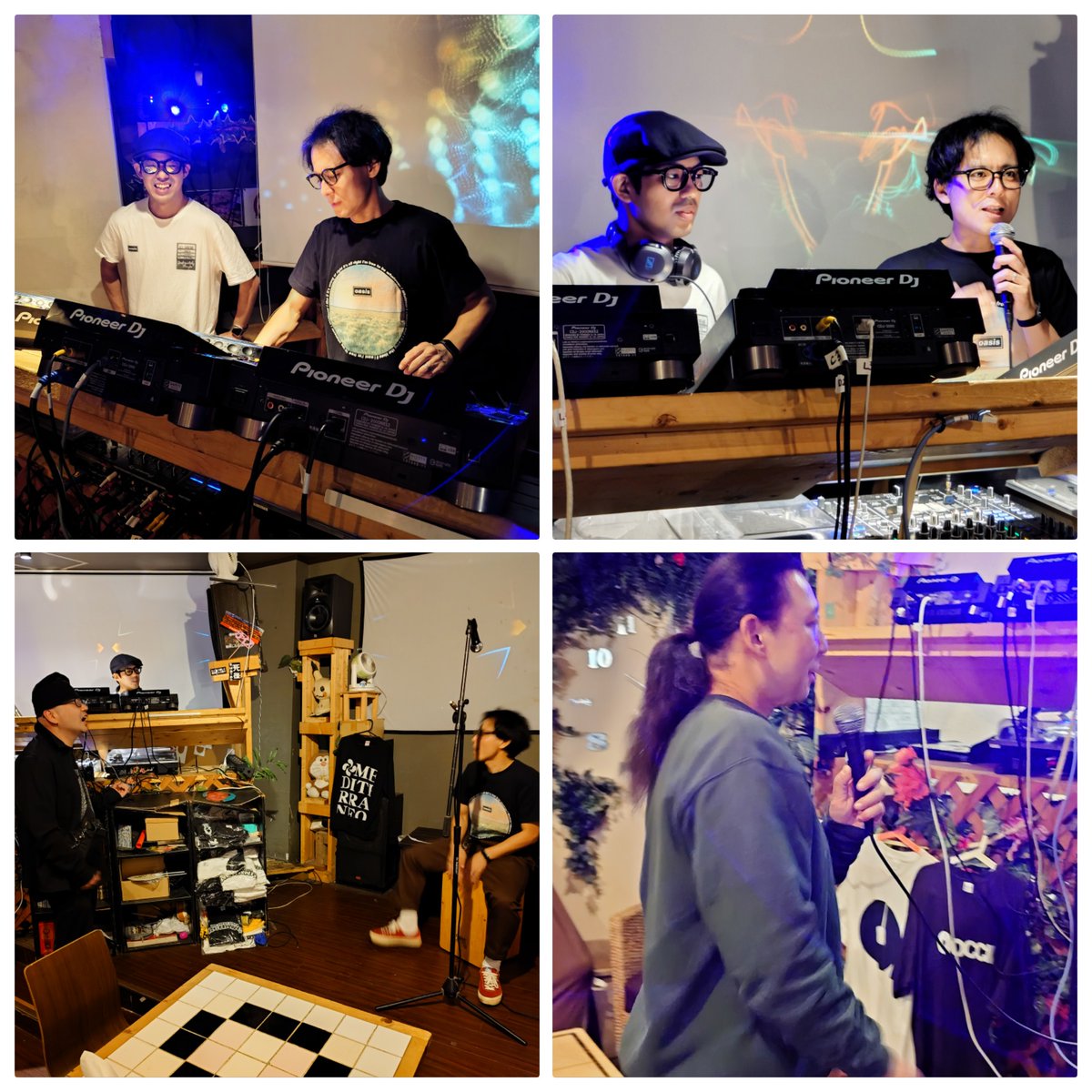MR_BLACK_BoW's tweet photo. 11/8(土)
津田沼メディテラネオ
Rocks!

終始ナイスムードでめっちゃ楽しかった～！！
最後のDON'T LOOK BACK IN ANGERは全員で大合唱でした！！
AOT0さん＆コスゲダイスケさん＆皆様お疲れ様でした！！

【かけた曲（17:30-18:00）】
Let Forever Be (Featuring Noel Gallagher) / The Chemical Brothers
Praise You / Fatboy Slim
Swastika Eyes / Primal Scream
Feel Good Inc. / Gorillaz & De La Soul
108 Battles (Of The Mind) / Kula Shaker
Burn Baby Burn / Ash
Lenny / Supergrass
Setting Sun (Featuring Noel Gallagher) / The Chemical Brothers