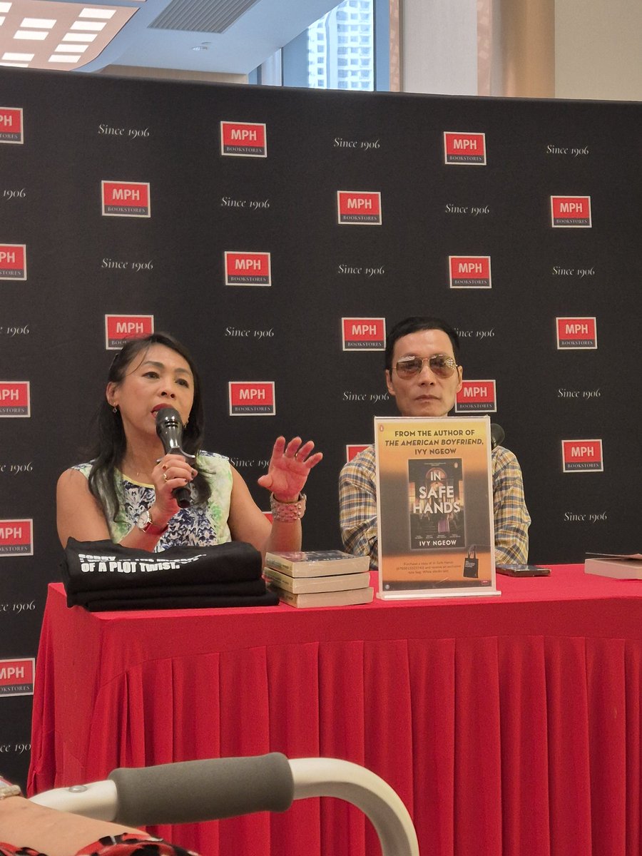 Congratulations <a href="/ivyngeow/">Ivy Ngeow #InSafeHands❤️‍🩹</a> on your 6th novel! I'm looking forward to reading it once I've finished my current book!