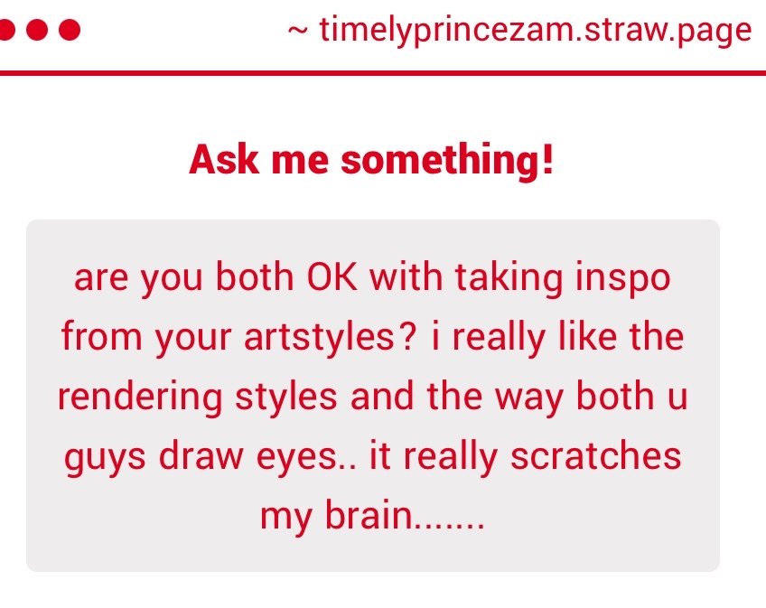 Hello! Yes, both Mika and myself are okay with it:D I'm honestly surprised and honored people remember I exist on the account... I'll try to post more! Feel free to tag us in your art