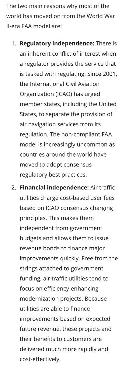 marcscribner's tweet image. FAA’s order grounding flights was completely avoidable—most countries today have self-supporting ATC utilities. 

It’s also misguided central planning—to ensure more geographic equity in cancellations, it will impact more people. Nothing to do with safety: reason.org/commentary/faa…
