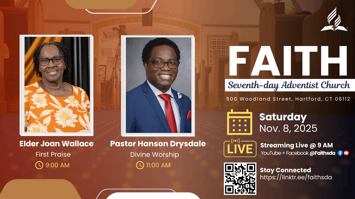 faith_sda's tweet photo. Sabbath Flow - 11.8.25
9 AM - First Praise 
10 AM - Sabbath School Panel
11 AM - Divine Worship 
3 PM - Adventurer Club
3:30 PM - Bible Study
5:30 PM -Recreation | Fun Family Game Night
Stay connected  by visiting https://t.co/kd3x8wCOdL
#HappySabbath #PraiseGod #biblestudy https://t.co/IUiAe4hmNu