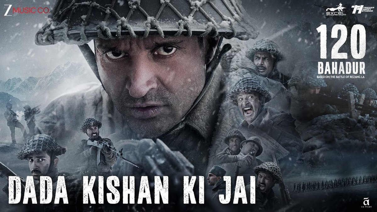 chdsradiodilse's tweet photo. Listen to “Dada Kishan Ki Jai” from the upcoming war drama *120 Bahadur* now on the Dil Se Media App. Sung by Sukhwinder Singh; featuring Farhan Akhtar, this powerful anthem celebrates the valour and spirit of the Rezang La heroes.  
*In partnership with MEDIA HOUSE TEAM.* https://t.co/GL5vYy7tFK
