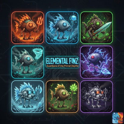 AquaDash25's tweet photo. Day 30 posting @OGFishFinz π¨π
FanArt Theme of the Day: Elemental Finz "Guardians of the Primal Depths" β‘π₯π§πΏ
From molten magma fins to icy guardians, each wields the raw force of nature itself.
Which Elemental calls to your soul? πͺοΈπ
#OGFishFinz #FinzArt @Ronin_Network https://t.co/vn0nVFk9jy