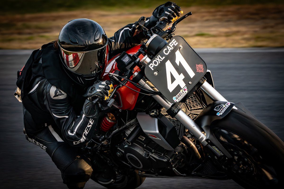 ポポ✨ハーレーでサーキット on X