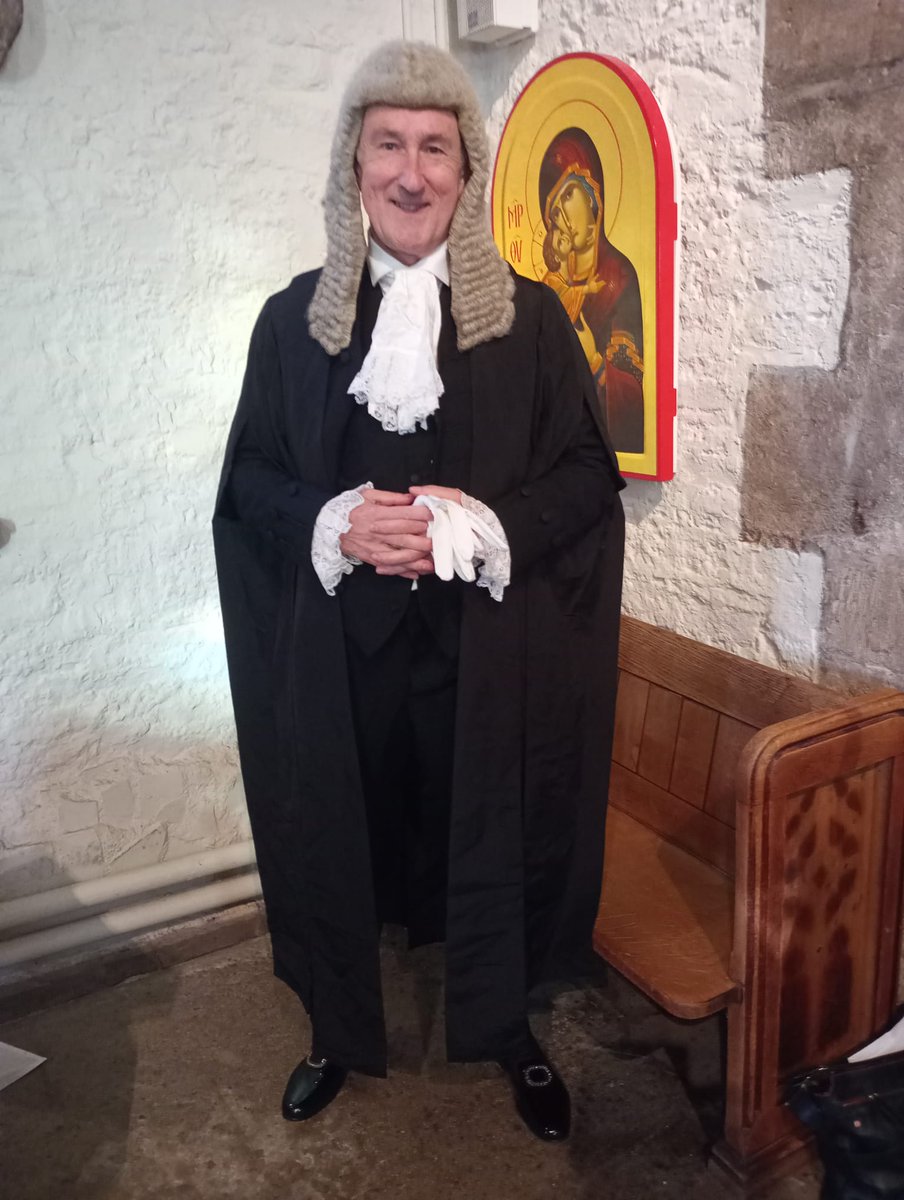 Chancellor of Bangor at the Enthronement of the Archbishop of Wales