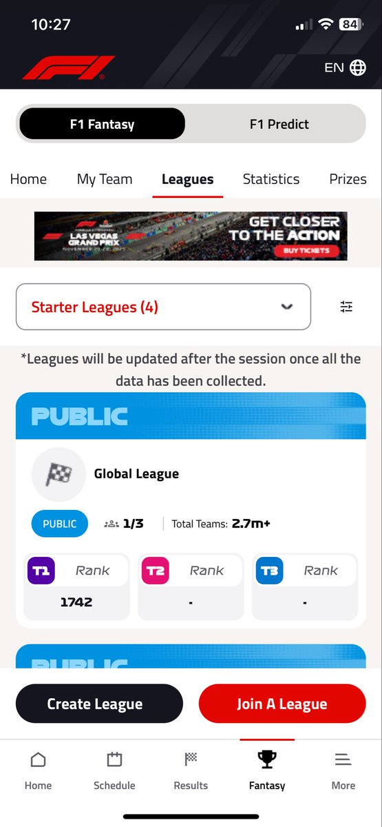 Toe541's tweet photo. Winning your home league is fun and all but top 1000 is my main goal. 
Next year it is after this Piastri crash.. #F1Fantasy @F_FantasyHub https://t.co/QocvgVTGtF