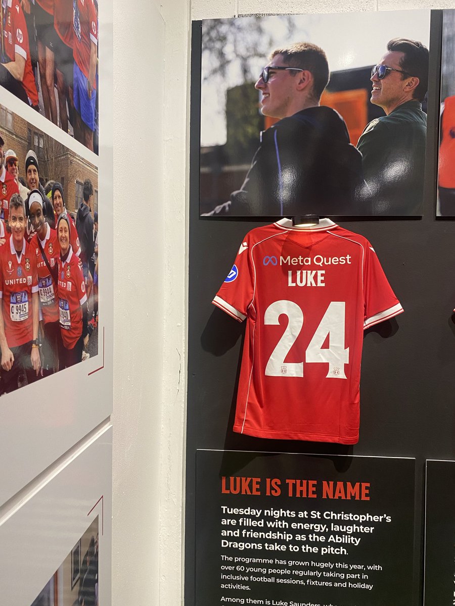 LukeSaunde1572's tweet image. A quick visit to TyPawb to see the Wrexham exhibition and now at the Racecourse watching the mighty reds, come on Wrexham 🔴⚪⚽
