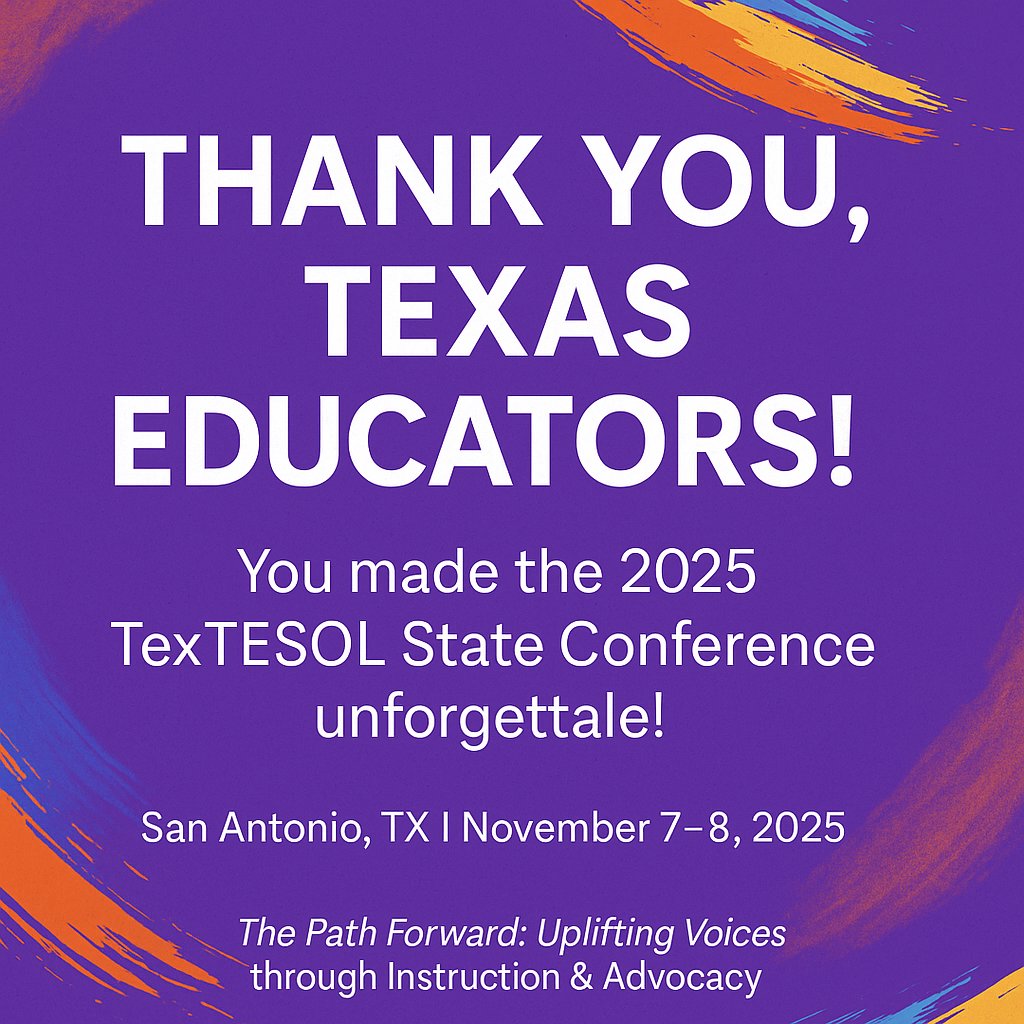 TexTESOL V tweet media