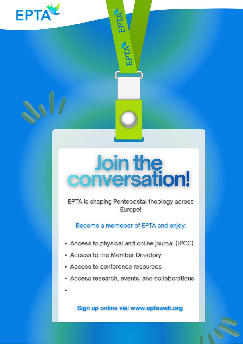 The European Pentecostal Theological Association tweet media