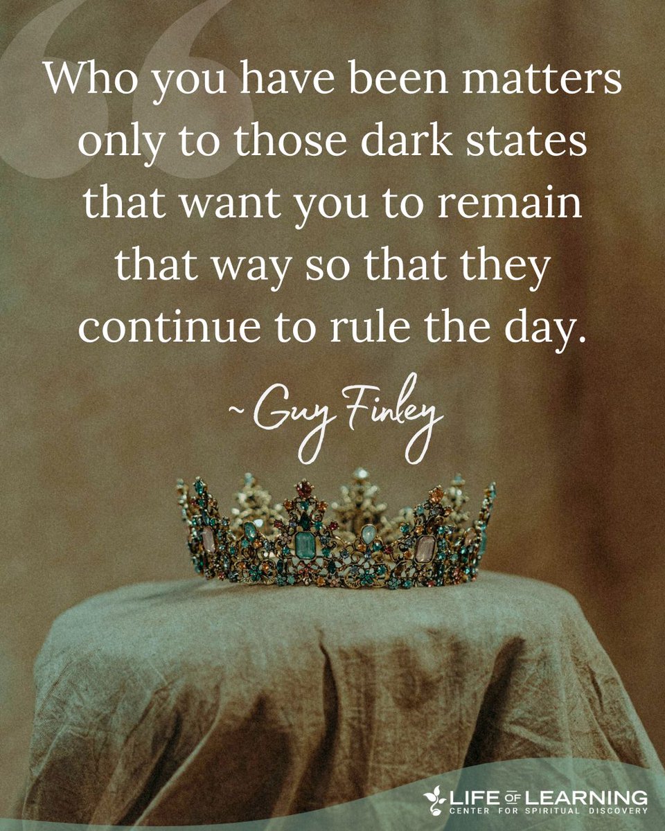 guy_finley's tweet image. &quot;Who you have been matters only to those dark states that want you to remain that way so that they continue to rule the day.&quot; ~ Guy Finley #truth #startingover #lettinggo #guyfinley