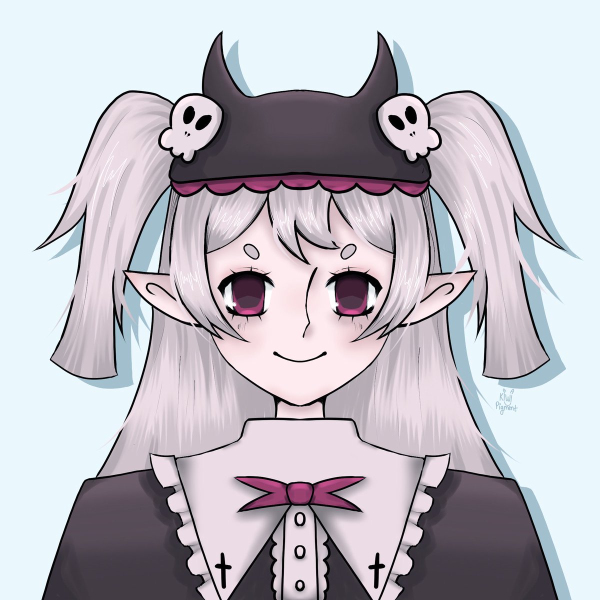 KiwiPigment's tweet image. I’ll go first! Hi I’m kiwi pigment! I am inspired by 2000s Moe anime art and am obsessed with pastel colors!! 
Here’s my VGen account vgen.co/Kiwi_Pigment