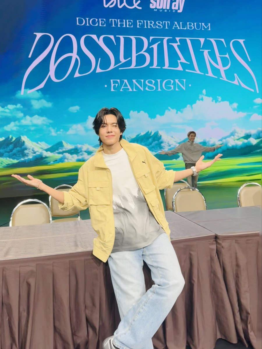 ขอบคุณทุกคนมากๆนะค้าบบที่มาหากัน fansign ครั้งแรกในชีวิตตตดีใจมากๆๆ แล้วก็ฝากอัลบั้มแรกของพวกเราด้วยนะค้าบบ พวกเราทุกคนและพี่ทีมงานทุกคนตั้งใจทำกันมากกๆๆ จุบุค้าบทุกคนน รักนะค้าบบ
#ALEXbuckland
#DICE_POSSIBILITIES_FANSIGN
#DICE_SONRAY