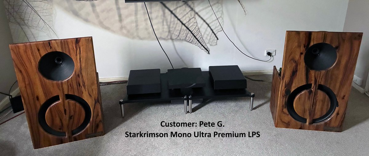 OrchardAudio's tweet image. Thank you, Pete, for sharing your system with us. We are glad our products could help you reach your audio nirvana. For more info on these amps, see here: orchardaudio.com/shop/starkrims…

#hifiaudio #hifisound #hifiamplifier #audiophile #classdamp