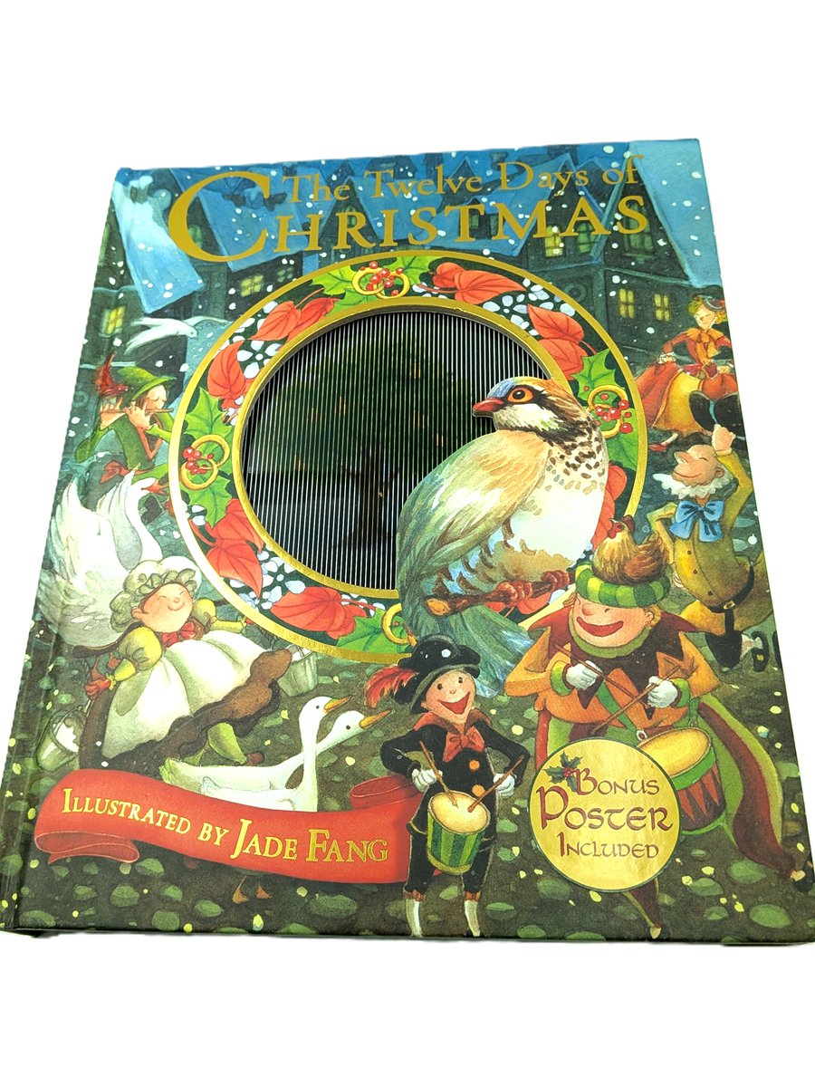 ImagineThatBaby's tweet image. The #Twelve #Days of #Christmas #Book #animated #ChristmasGift #Partridge #GoldenRings #Swans etsy.com/listing/439942…