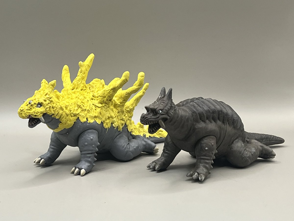 ウルトラ怪獣シリーズ パゴス改造 古代粘菌怪獣エドマフィラを作りまし