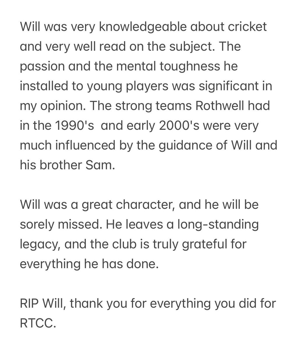 Rothwell Town Cricket Club (Northants) tweet media