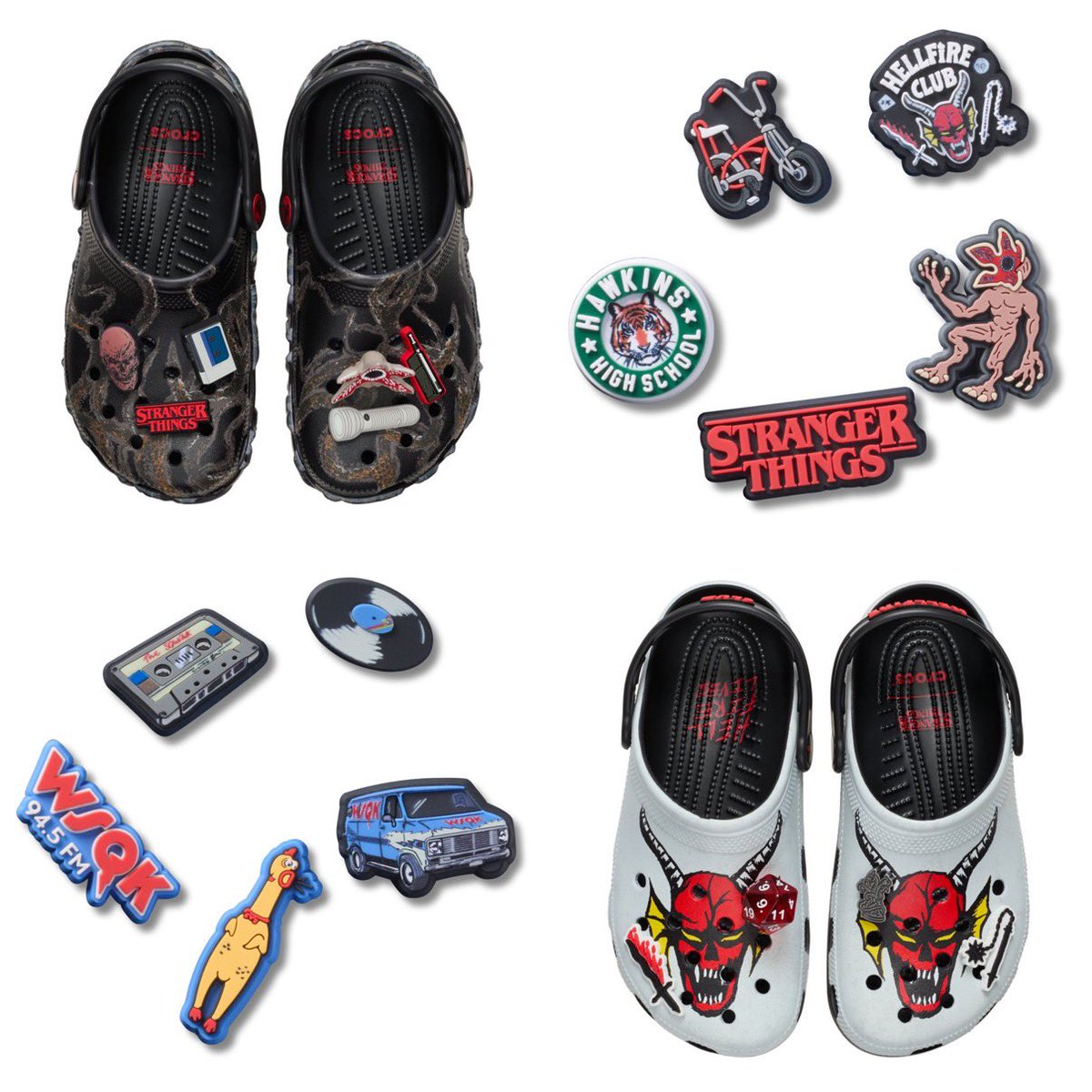 ストレンジャー・シングス x Crocs 初コラボサンダルが国内11月20日