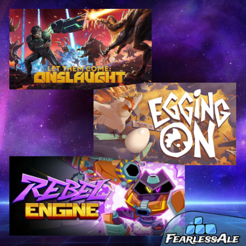 FearlessAle18's tweet photo. 🔹 Hoy 22:15hs Arg / 19:15hs Méx, probamos LET THEM COME: ONSLAUGHT + EGGING ON + REBEL ENGINE. ¡Los espero!
👉 https://t.co/eQK5pBGNLF
Tiktok, Youtube, Kick 👉 FearlessAle
#LetThemComeOnslaught #EggingOn #RebelEngine #Plataforming #roguelike #shooter #hackAndSlash #Indiegame https://t.co/v0oQsB1uoU