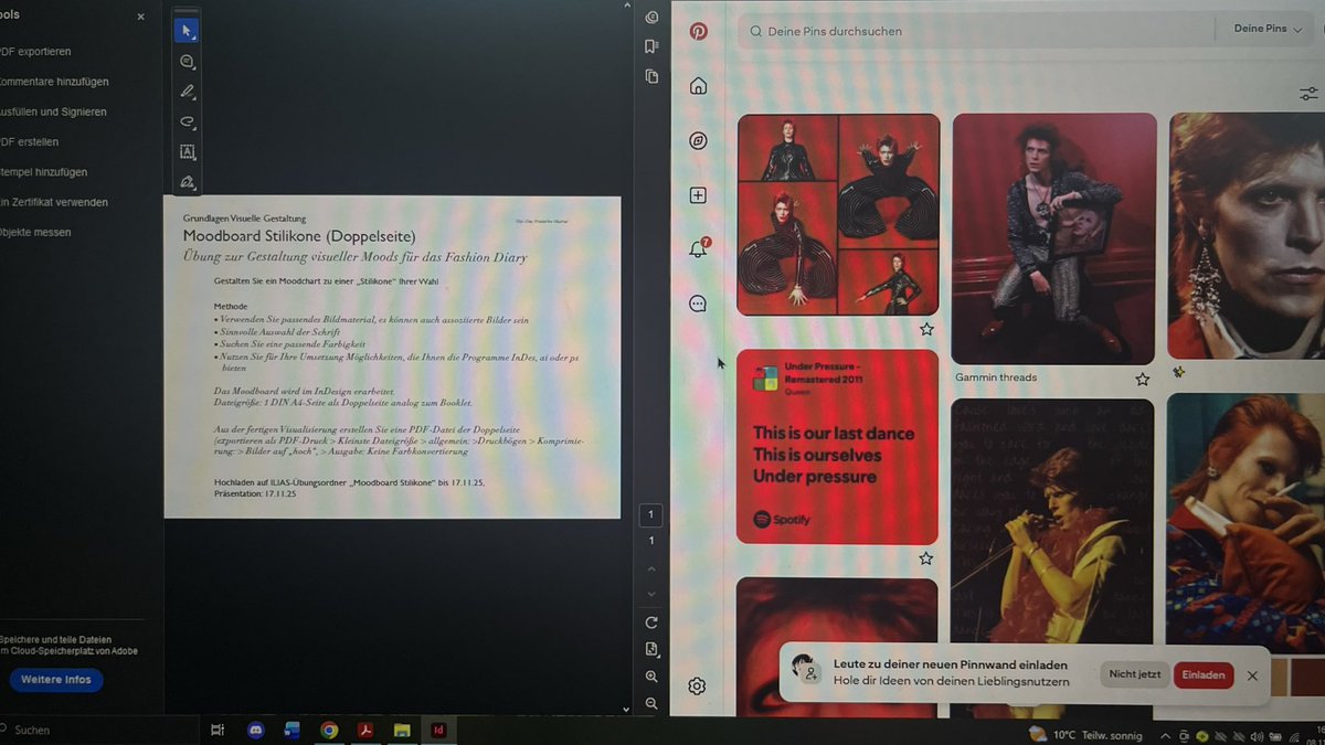 David bowie style icon moodboard incoming