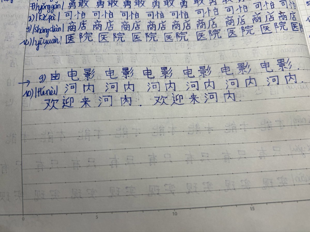 Luyện viết tiếng Trung day 52/90