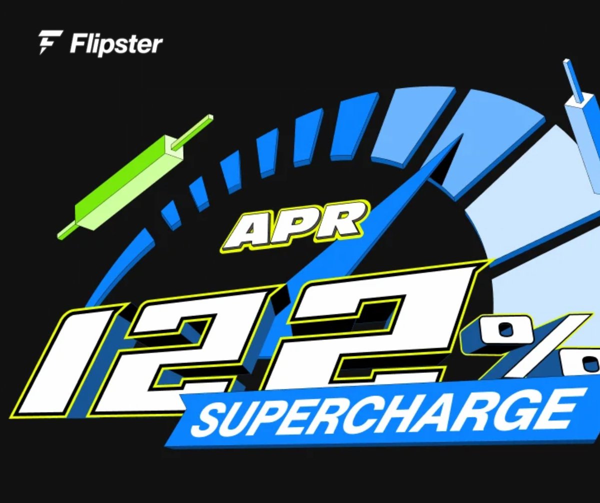 TheNi333's tweet photo. @flipster_io 
#flipsterkaito
The "APR Supercharge Campaign" is an exclusive event offering up to 122% APR on new net USDT deposits via TON or APTOS. https://t.co/Jze6EJWeBW