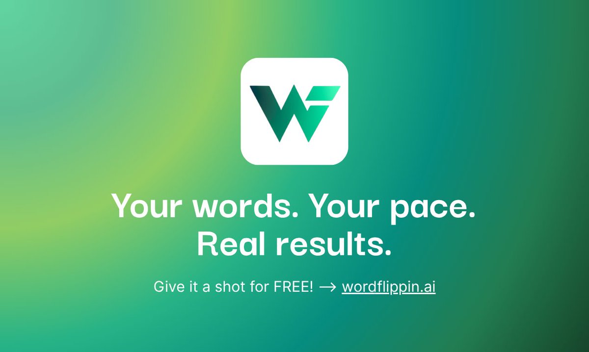 WordFlippin's tweet photo. Master Vocabulary with @WordFlippin and see the real results with better retention. https://t.co/axFqLuQya4