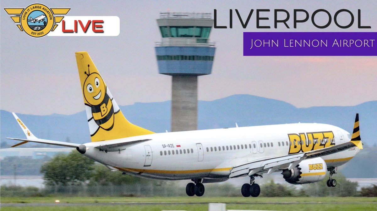 livinitlargee's tweet image. We are back LIVE on YouTube tomorrow from 14:30 @LPL_Airport for Super Sunday first one of our new winter schedule.

Click on the link to join us 
youtube.com/live/2B0tnU3LE…

#aviation #LPL #livestreaming #Youtube #airlines #planespotting #avgeek
