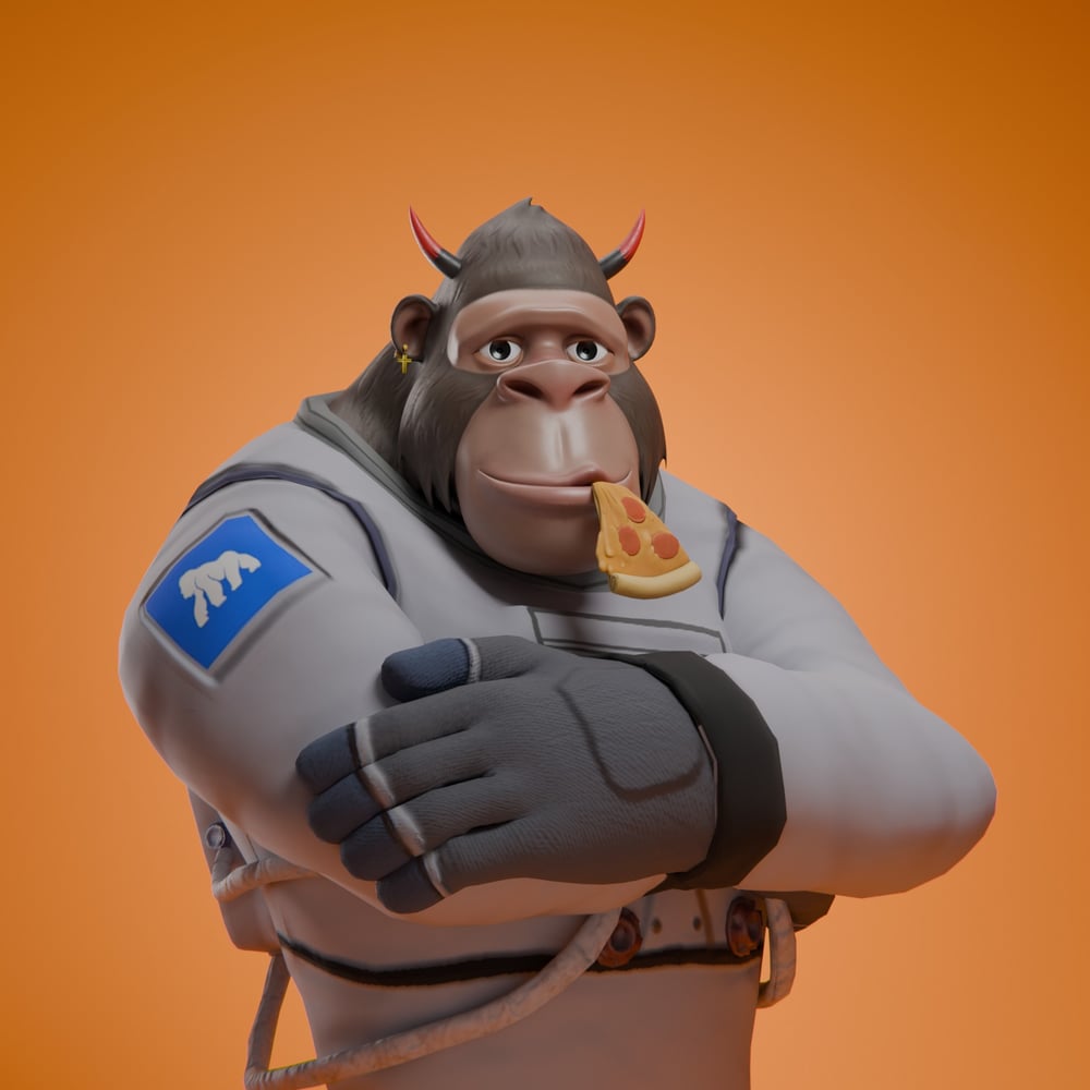 BOTBCouncil's tweet photo. Wishing @GeezOnApe, @RidazLp2 @allodev @Xeer  and the entire team a HAPPY BIRTHDAY!!!
One of our favorite NFT's in our community library is our GEEZ Astronaut! 
Can't wait to see what year two holds!

Sincerely, 
YOUR @bullsontheblock FRIENDS (and holders!) https://t.co/hj6kKaBt7Q