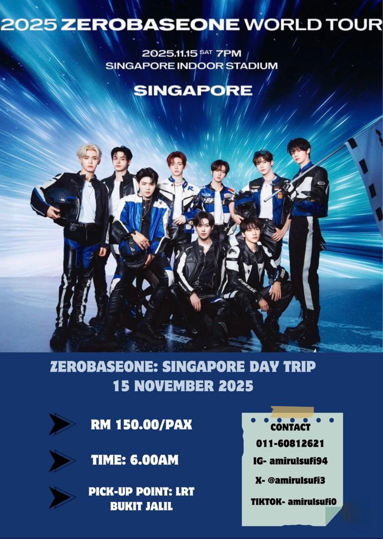 Anda PCD ? Jom next week
#ZEROBASEONE 
#ZEROBASEONEINSINGAPORE 
#ZEROBASEONEinKL