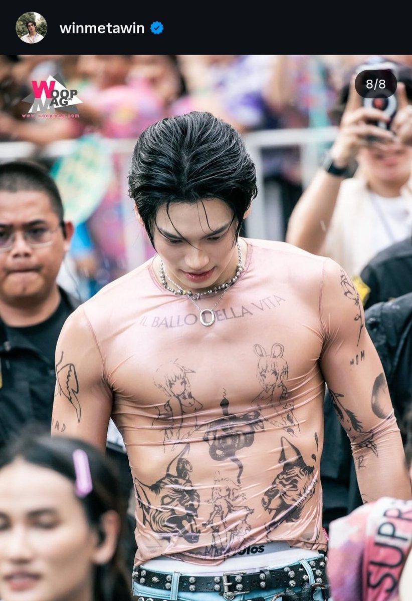 He is learning...🥹

Cuz he's so shy, he usually prefers to "hide" the SEXY photos for last. But this time, he chose to showcase this masterpiece not on the last slide, but on the second. And this fangirl is so happy and proud with that 🤗

#winmetawin️