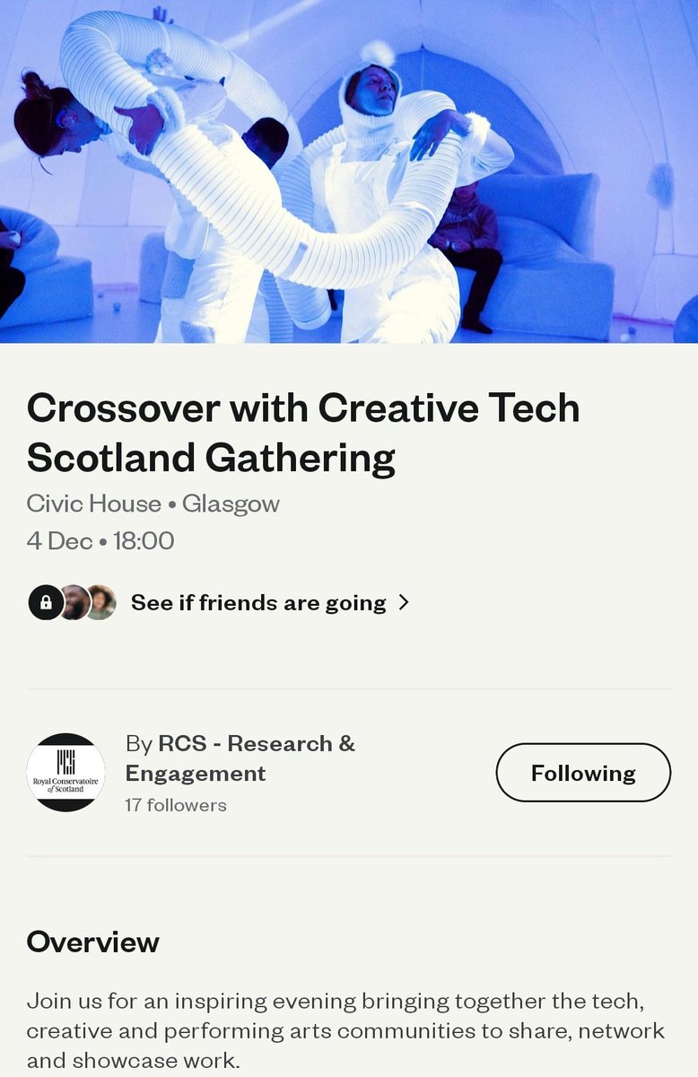 dpoxley's tweet image. Last week&apos;s networking events proved really inspiring, and brought in a few more sign-ups for my data-driven theatre and art workshop. Excited for what&apos;s coming up next. #CreativeTech #ImmersiveArt #InteractiveArt