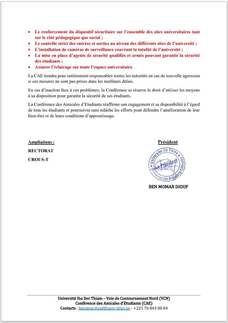 iamfalllu's tweet photo. Dans la nuit du 07 au 08 novembre, des individus armés ont attaqué le campus social de l’UIDT : coups de feu, cambriolage, étudiants menacés.
Où est la sécurité ? L’État et les autorités doivent agir maintenant Trop, c’est trop
#UIDT #SécuritéÉtudiante https://t.co/FACpatkOSo