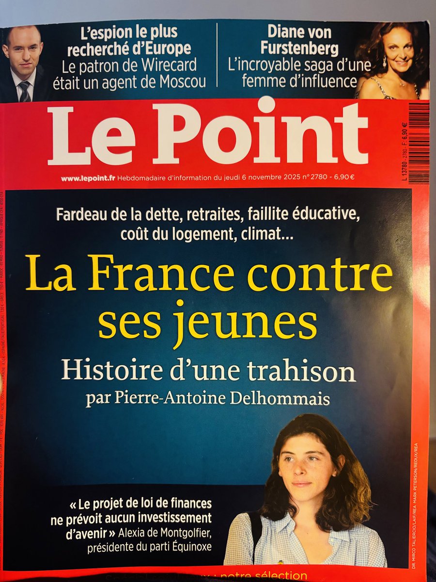 Un pays où le niveau de vie moyen des retraités est supérieur de 10% à celui des actifs est condamné au déclin (chiffre Drees). Enquête à lire.