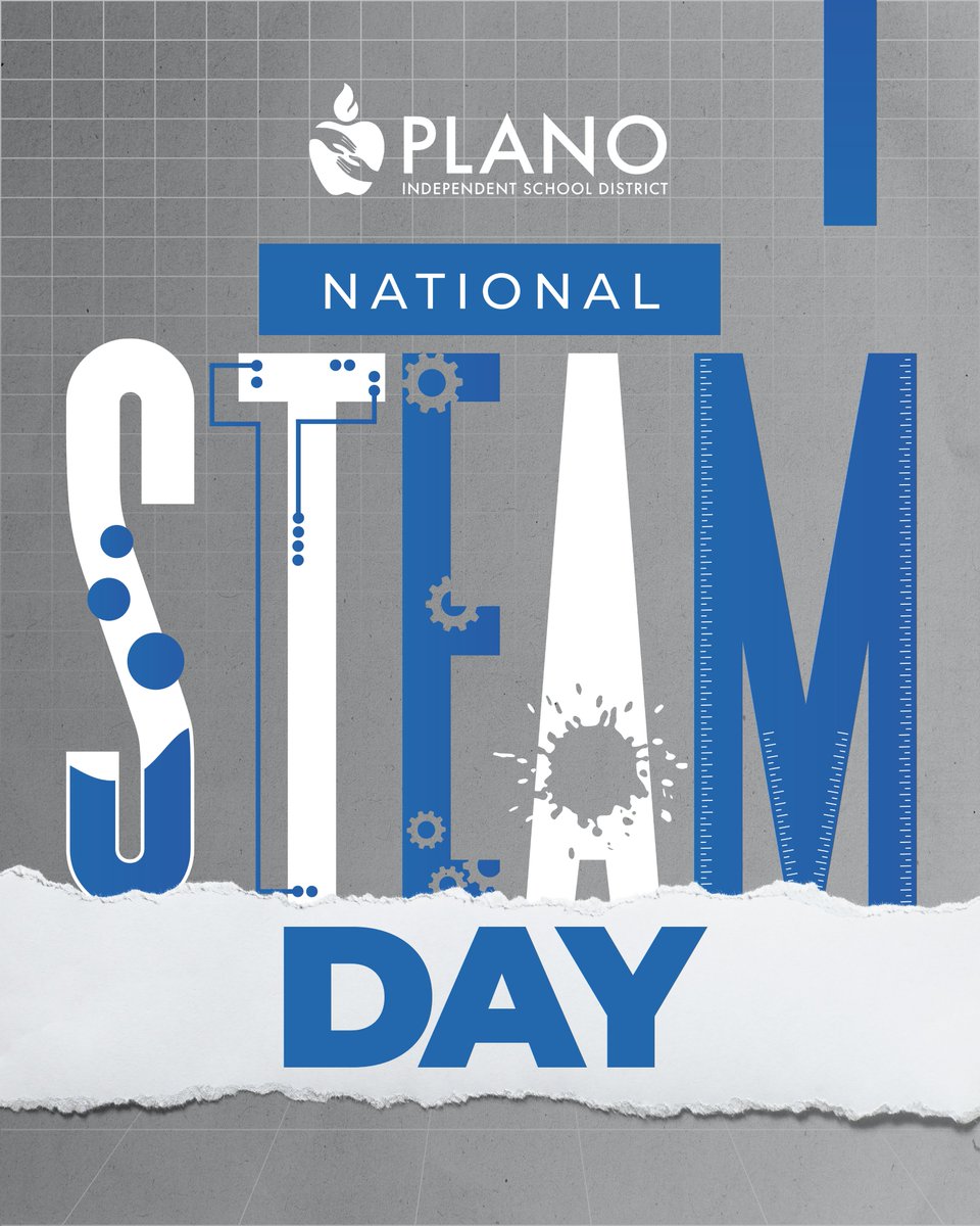 It’s National STEM/STEAM Day!🎉
Powered by Science, Technology, Engineering, Art and Math, our students are the innovators, creators and problem-solvers of tomorrow! STEAM education helps students learn adaptability, critical thinking, teamwork &amp; leadership skills.
#TeamPlanoISD