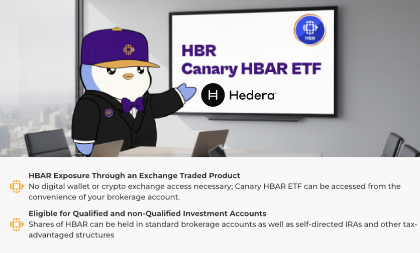 Another ETF hits Wall Street, but this one isn’t about hype.

$HBAR quietly introduces something crypto rarely gets right:

regulated exposure to an actually useful network.