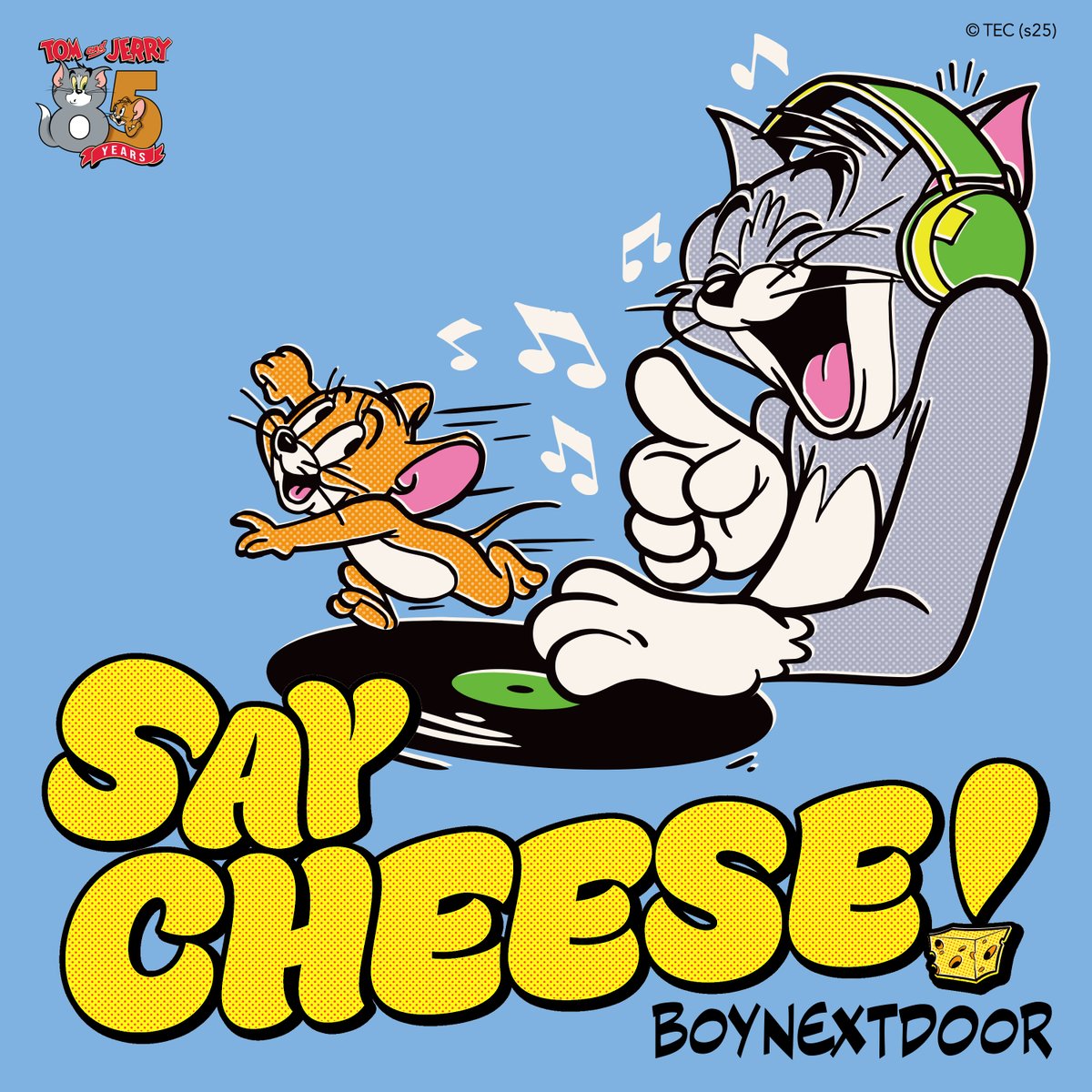 #BOYNEXTDOOR による、
#トムジェリ85周年 アニバーサリーソング
「SAY CHEESE!」がついに配信スタート！
BND.lnk.to/SAY-CHEESE

#トムジェリ の日常や友情を描いた素敵な1曲🐱🐭
ぜひたくさん聴いてくださいね📸🧀🎵
#SAY_CHEESE #トムとジェリー #BND 
<a href="/BOYNEXTDOOR_KOZ/">BOYNEXTDOOR</a> <a href="/BOYNEXTDOOR_JP/">BOYNEXTDOOR JP</a>
