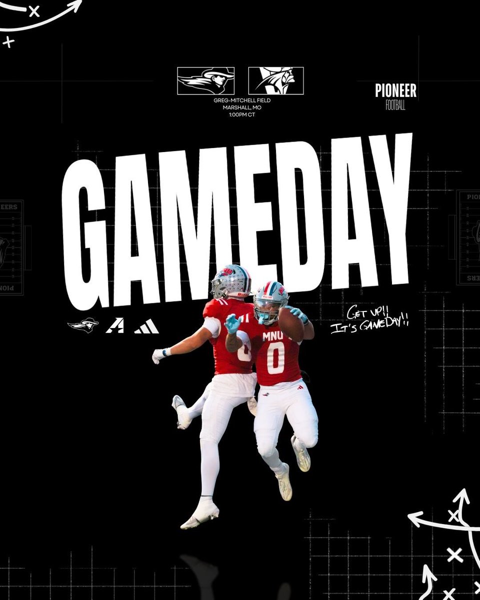 IT’S GAMEDAY!! Another great opportunity ahead of The Pioneers! 

🆚 Missouri Valley College
📍 Marshall, MO
⏰ 1:00 PM