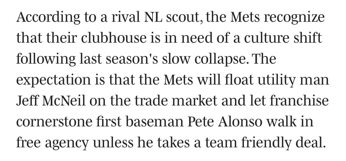 Insightful stuff from <a href="/ragazzoreport/">Pat Ragazzo</a>. More about a potential Alonso replacement &amp; Diaz’s future here as well.