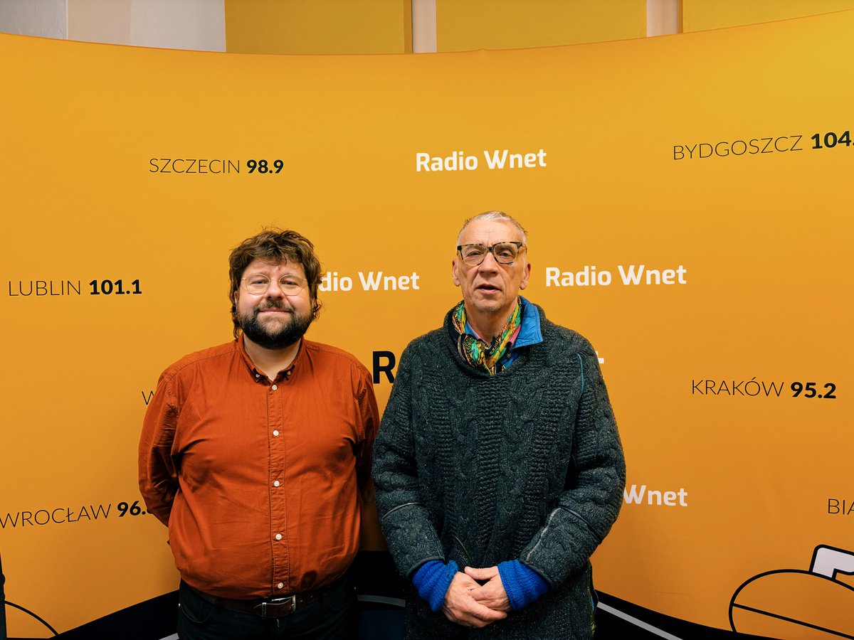 teologiapol's tweet photo. 🔴Nasz art director Michał #Strachowski (@StrachowskiM)  był dziś gościem @RadioWNET i red. Konrada Mędrzeckiego. Rozmowa toczyła się na kanwie tekstu „Nowy wiek albo czym właściwie jest #metamodernizm?” z #TPCT 500
https://t.co/93UOSzyaPa https://t.co/JoOFrqqyZ6