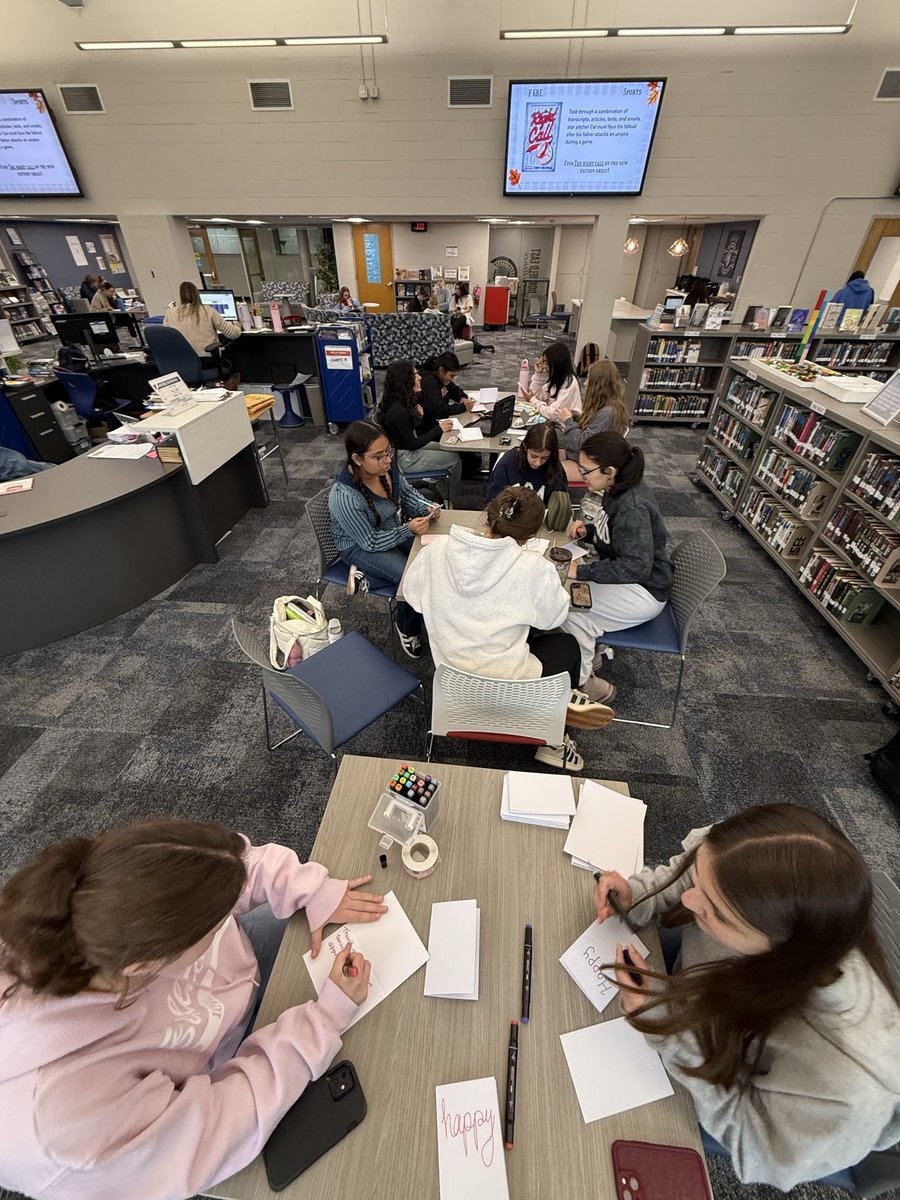 This Veterans Day, the Raise Your Voice Club at <a href="/BEHS_SDE/">Brookfield East</a>  created handwritten cards for Veterans at the <a href="/milwaukeeva/">Milwaukee VA</a>  to honor their service and raise awareness of veterans' mental health challenges including PTSD.

Small acts of gratitude can make a difference.
<a href="/NAMIWisconsin/">NAMI Wisconsin</a>