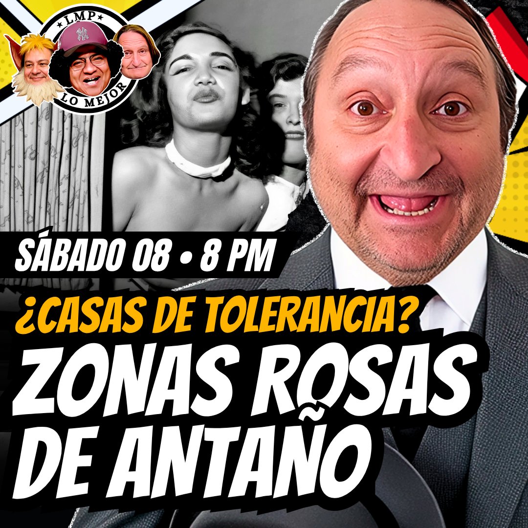 Radio Próstata, Casas de tolerancia, Marquina y casting de Planeta, Fantasmas y más 🎉

Sábado 08 • 8 p.m. - YOUTUBE
youtu.be/u_bKUHY_FY4?si… 👈🏻

Los esperamos ¡Mi familia! ☝🏻😎
 
#LosMalditosPodcast #Barbaridad #VideoPodcastPeru #HumorPeru  #LoMejorDeLMP