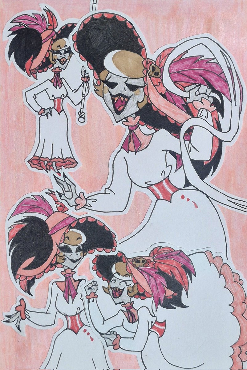 Don't you forget ~ 🩷👒💐💀

#HazbinHotel
#HazbinHotelRosie