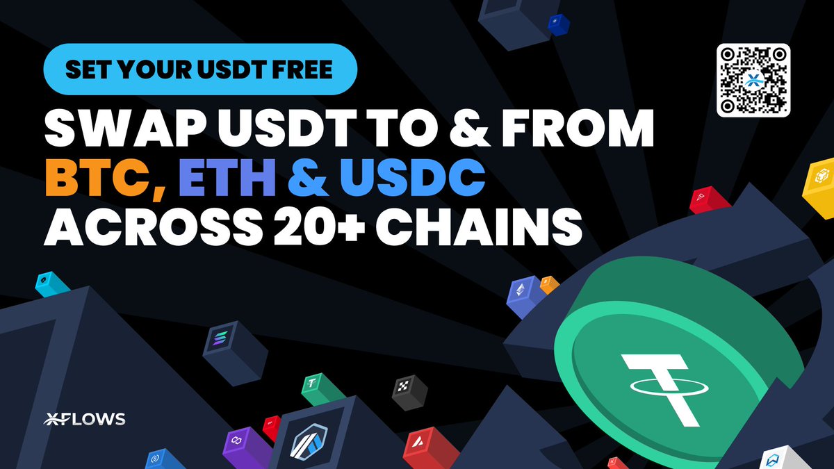 🥈 $USDC is the second largest stablecoin with $76B market cap and over 25%  market share. #Wanchain XFlows sets your USDC free. Swap it to & from $BTC,  $ETH, $USDT, and more