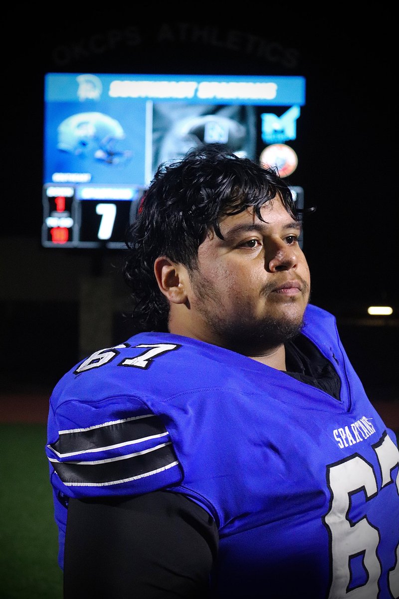 BigHTerrazas67's tweet photo. If goodbye is what I must say let me Start off by Thanking God for another season full of Love, family, and football. Thanks to the support of my coaches and parents, I’m able to say I’m ready for my next chapter in life! Im proud to be a SPARTAN #67 signing out! #SpartanPride https://t.co/OQZu4dV0O6