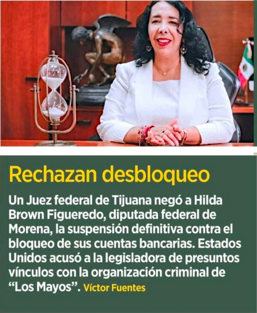 "Yo no voy a hacer la guerra contra los narcos? 

Dijo Claudia Sheinbaum...

¿Ya vieron porqué?

Porque se acaba Morena..

👇