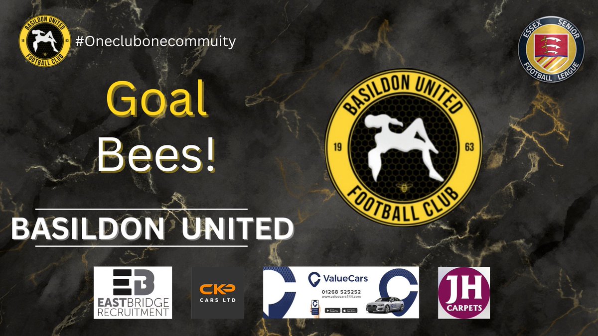 BasUtdFC's tweet photo. GOAL: BASILDON UNITED 2-1 Halstead Town - Kegan Caull (90+1') https://t.co/nT6zW25I7b https://t.co/twPeInh6Y2
