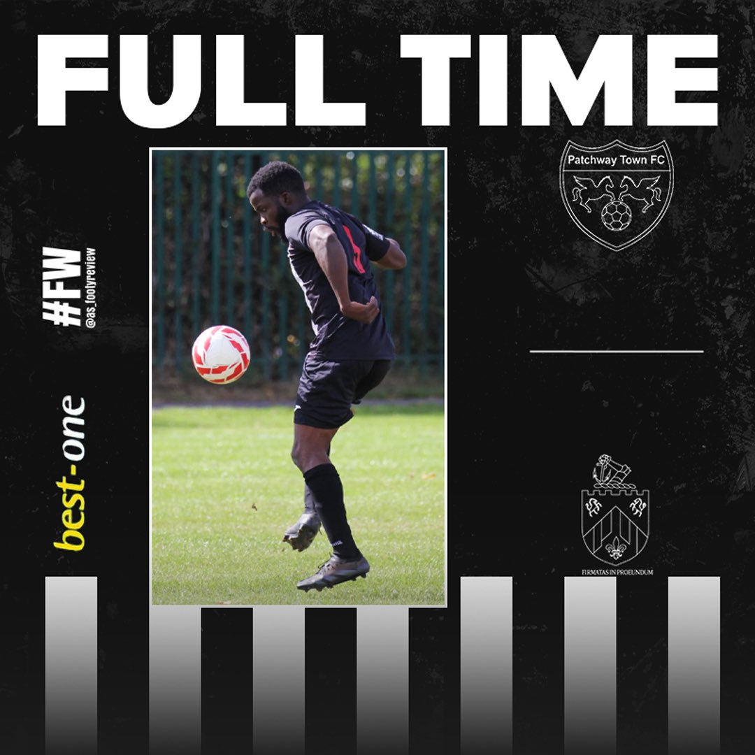 patchwaytownfc's tweet image. FULL TIME 

Patchway 2-1 Shirehampton

A happily deserved win for the Patch, we did our jobs and back to winning ways ⚫️⚪️

#upthepatch