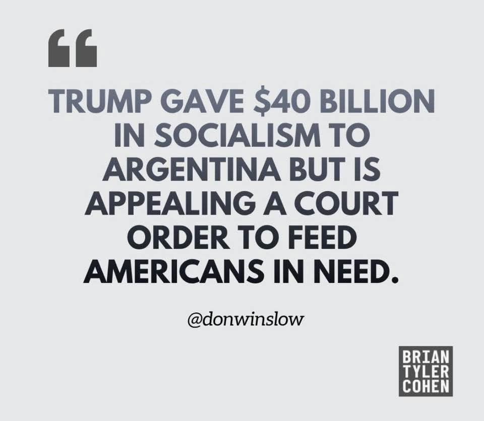 I Never Thought I would see the Day that President Trump would purposely Try to Starve the American People! This is an Epic Sad Day for America!!!!!

A BILLIONAIRE PRESIDENT Starving the Needy: The Children, ELDERLY, &amp; DISABLED, College Students! Trump Says: "Let Them Eat Crumbs!